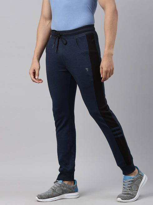 Blue Striped Track Pant